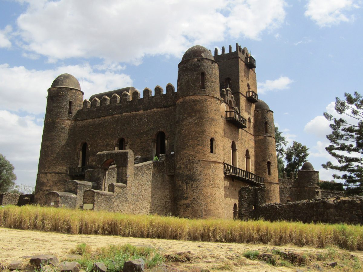 Africa - Fasil Ghebbi is the remains of a fortress-city within Gondar, Ethiopia