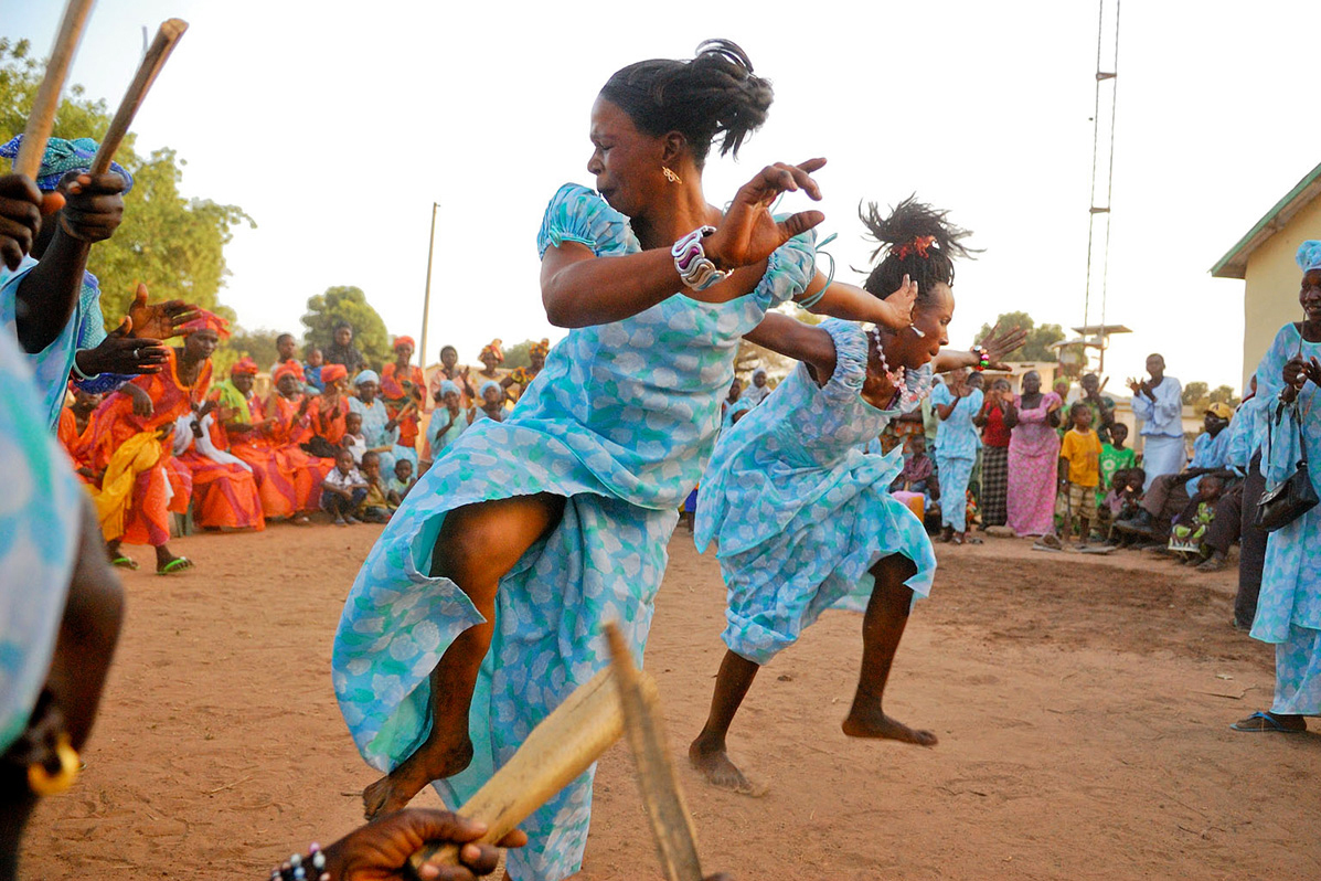 Africa - A dance festival in Dankunku, Central River, the Gambia