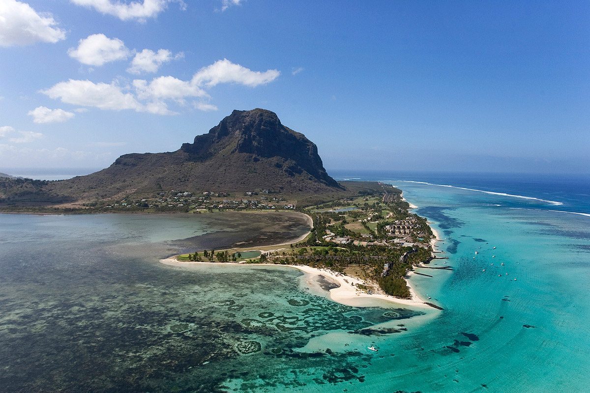 Africa - Le Morne Brabant Peninsula in Mauritius