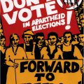 United Democratic Front elections boycott poster 1984